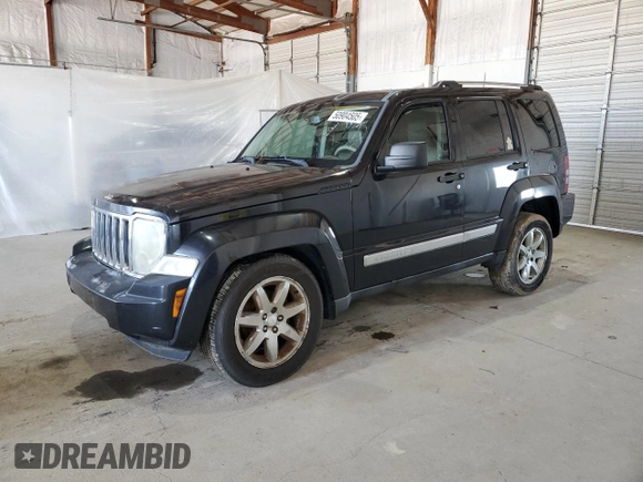 2008 Jeep Liberty Limited with VIN 1J8GN58K18W147867, listed as a Copart auction lot 50904505 with 135,697 mi miles and Salvage Title. Bid and sale history available at DreamBid. Image 1.