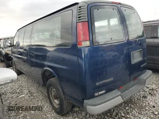 2001 Chevrolet Express with VIN 1GAHG39R911135984, listed as a Copart auction lot 84679794 with Not Provided miles and Salvage Title. Bid and sale history available at carsss.com. Image 2.