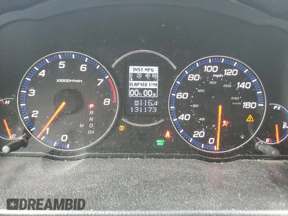 2007 Acura TSX Navi with VIN JH4CL96947C011802, listed as a Copart auction lot 53877785 with 131,173 mi miles and Clean title. Bid and sale history available at DreamBid. Image 9.