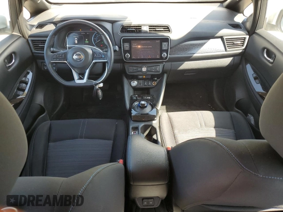 2022 Nissan LEAF SV Plus with VIN 1N4BZ1CV7NC552764, listed as a Copart auction lot 53708515 with 25,294 mi miles and Salvage title. Bid and sale history available at DreamBid. Image 8.