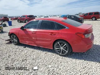 2022 Honda Civic Sedan Touring with VIN 2HGFE1F97NH306852, listed as a Copart auction lot 49012035 with 52,258 mi miles and Salvage Title. Bid and sale history available at carsss.com. Image 2.