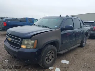 2007 Chevrolet Avalanche LTZ with VIN 3GNEC12J97G107134, listed as a IAAI auction lot 41891504 with 1 mi miles. Bid and sale history available at carsss.com. Image 2.