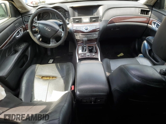 2011 Infiniti M with VIN JN1BY1AR4BM370404, listed as a Copart auction lot 62664825 with Not provided miles and Salvage title. Bid and sale history available at DreamBid. Image 8.