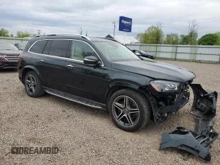 2023 Mercedes-Benz GLS 450 with VIN 4JGFF5KE3PA912751, listed as a Copart auction lot 57321145 with 41,273 mi miles and Salvage Title. Bid and sale history available at DreamBid. Image 4.