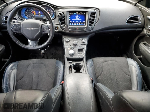 2016 Chrysler 200 S with VIN 1C3CCCBB8GN184965, listed as a Copart auction lot 46622255 with 39,643 mi miles and Salvage Title. Bid and sale history available at carsss.com. Image 8.