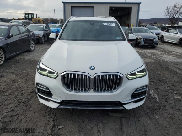 2020 BMW X5 xDrive40i with VIN 5UXCR6C03L9C02494, listed as a Copart auction lot 47382405 with NaN miles and Salvage Title. Bid and sale history available at carsss.com. Image 5.