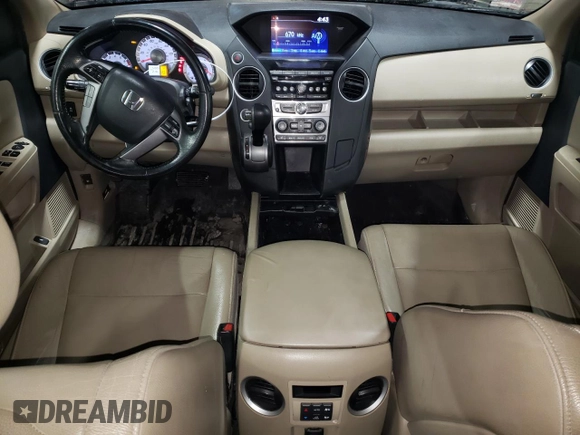 2013 Honda Pilot EX-L with VIN 5FNYF4H5XDB042630, listed as a Copart auction lot 46107285 with 178,504 mi miles and Salvage Title. Bid and sale history available at carsss.com. Image 8.
