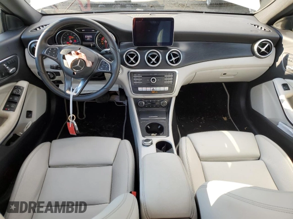2017 Mercedes-Benz CLA 250 with VIN WDDSJ4GB1HN494099, listed as a Copart auction lot 77665373 with 82,411 mi miles and . Bid and sale history available at DreamBid. Image 8.