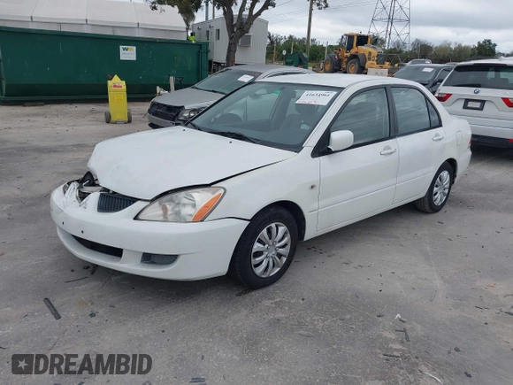 2005 Mitsubishi Lancer ES z VIN JA3AJ26E35U025117, wystawiony jako IAAI lot #41634961 z przebiegiem 206 822 mil mil oraz . Historia ofert i sprzedaży dostępna na DreamBid. Obrazek 2.