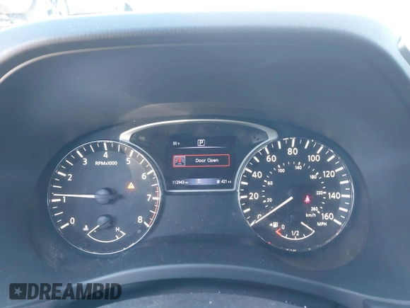 2018 Nissan Pathfinder SL with VIN 5N1DR2MN1JC625124, listed as a IAAI auction lot 41345930 with 112,943 mi miles. Bid and sale history available at carsss.com. Image 7.