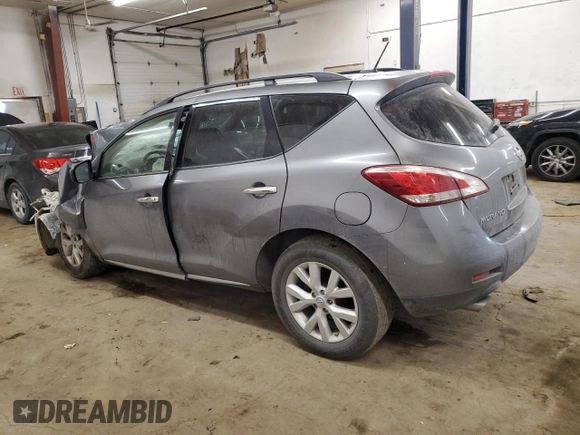 2014 Nissan Murano LE with VIN JN8AZ1MW7EW530859, listed as a Copart auction lot 84490684 with 0 mi miles and Salvage Title. Bid and sale history available at carsss.com. Image 2.