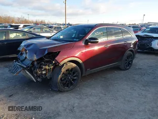 2020 Kia Sorento LX V6 with VIN 5XYPGDA55LG694789, listed as a IAAI auction lot 41224777 with 50,121 mi miles. Bid and sale history available at carsss.com. Image 2.