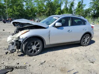 2011 Infiniti EX Journey with VIN JN1AJ0HR0BM850732, listed as a Copart auction lot 57709605 with 168,565 mi miles and Salvage title. Bid and sale history available at DreamBid. Image 1.