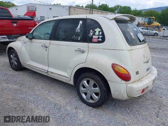 2003 Chrysler PT Cruiser Limited with VIN 3C8FY68B23T565495, listed as a IAAI auction lot 42016768 with 124,343 mi miles. Bid and sale history available at carsss.com. Image 3.