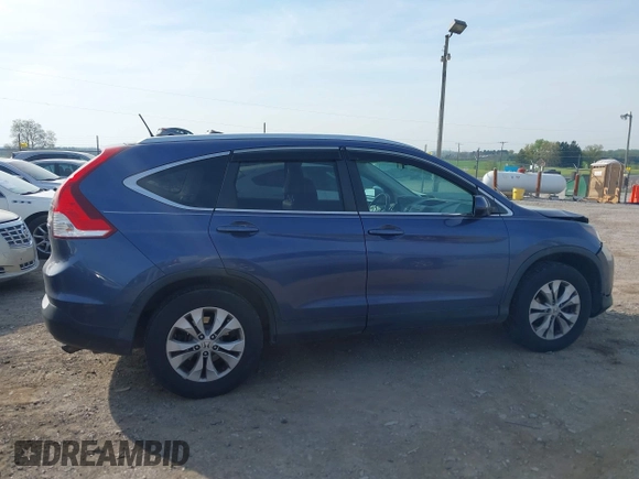 2013 Honda CR-V EX-L with VIN 2HKRM4H7XDH688697, listed as a IAAI auction lot 42106084 with 159,797 mi miles. Bid and sale history available at carsss.com. Image 13.