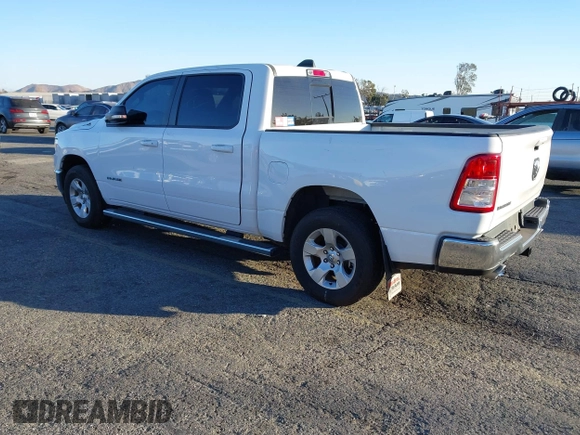 2022 Ram 1500 Big Horn with VIN 1C6RREFM6NN431903, listed as a IAAI auction lot 41377794 with 48,477 mi miles and . Bid and sale history available at DreamBid. Image 3.