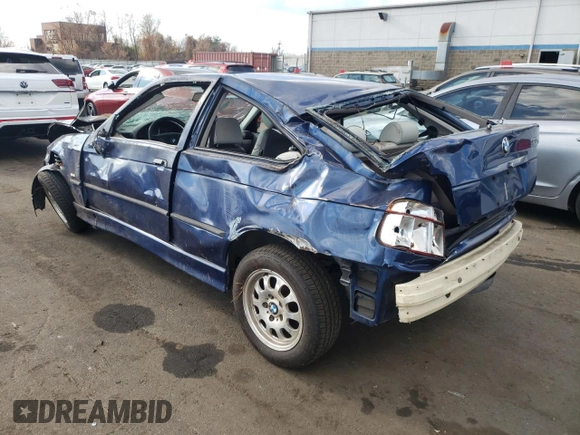 1998 BMW 3 Series 318tiA with VIN WBACG8328WKC84138, listed as a Copart auction lot 79162104 with 0 mi miles and Salvage Title. Bid and sale history available at carsss.com. Image 2.