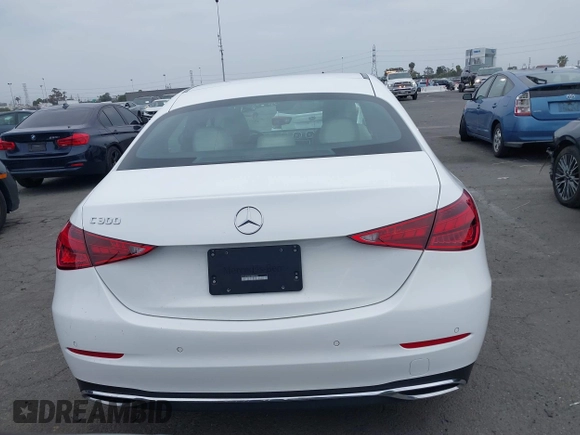 2023 Mercedes-Benz C 300 with VIN W1KAF4GB7PR092981, listed as a IAAI auction lot 42373437 with 18,028 mi miles and . Bid and sale history available at DreamBid. Image 16.