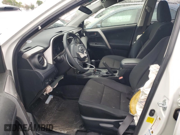 2017 Toyota RAV4 LE with VIN JTMBFREVXHJ711761, listed as a Copart auction lot 55808675 with Not provided miles and Salvage title. Bid and sale history available at DreamBid. Image 7.