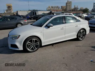 2017 Audi A3 Premium Plus with VIN WAUJ8GFF3H1040223, listed as a Copart auction lot 65178865 with 35,066 mi miles and Salvage title. Bid and sale history available at DreamBid. Image 1.