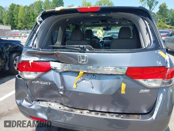 2014 Honda Odyssey EX-L with VIN 5FNRL5H63EB073585, listed as a IAAI auction lot 42673004 with 119,971 mi miles and . Bid and sale history available at DreamBid. Image 17.