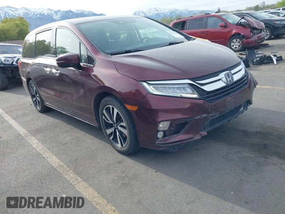 2018 Honda Odyssey Elite with VIN 5FNRL6H94JB067479, listed as a IAAI auction lot 42100911 with 160,174 mi miles and . Bid and sale history available at DreamBid. Image 1.