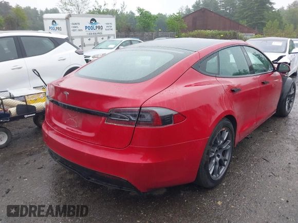 2021 Tesla Model S Long Range with VIN 5YJSA1E53MF428488, listed as a IAAI auction lot 42511017 with 68,482 mi miles and . Bid and sale history available at DreamBid. Image 15.