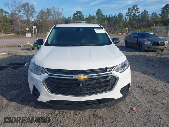 2019 Chevrolet Traverse LS z VIN 1GNERFKW6KJ241033, wystawiony jako IAAI lot #41640948 z przebiegiem 61 307 mil mil oraz . Historia ofert i sprzedaży dostępna na DreamBid. Obrazek 12.