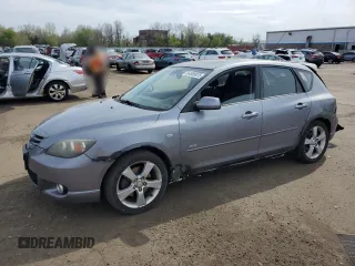 2005 Mazda 3 s with VIN JM1BK343951221655, listed as a Copart auction lot 54389825 with 95,052 mi miles and Salvage Title. Bid and sale history available at DreamBid. Image 1.