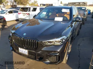 2022 BMW X5 xDrive45e with VIN 5UXTA6C09N9M81408, listed as a IAAI auction lot 41448822 with 35,147 mi miles. Bid and sale history available at carsss.com. Image 22.