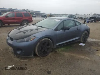 2008 Mitsubishi Eclipse GS with VIN 4A3AK24F68E003070, listed as a Copart auction lot 88522675 with 147,138 mi miles and Salvage Title. Bid and sale history available at DreamBid. Image 1.