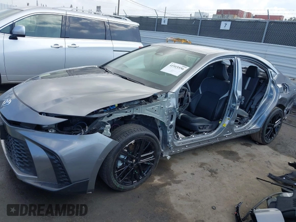 2025 Toyota Camry LE with VIN 4T1DAACK9SU511344, listed as a IAAI auction lot 41915556 with 8,079 mi miles and . Bid and sale history available at DreamBid. Image 15.