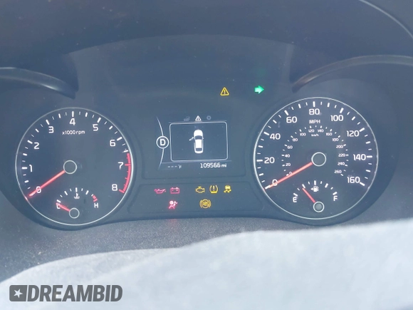 2017 Kia Optima LX with VIN 5XXGT4L3XHG162392, listed as a IAAI auction lot 42190491 with 109,566 mi miles and . Bid and sale history available at DreamBid. Image 7.