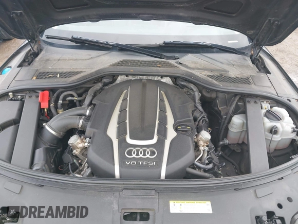 2016 Audi A8 L 4.0T Sport with VIN WAU43AFD3GN020763, listed as a IAAI auction lot 41951858 with 104,563 mi miles. Bid and sale history available at carsss.com. Image 10.