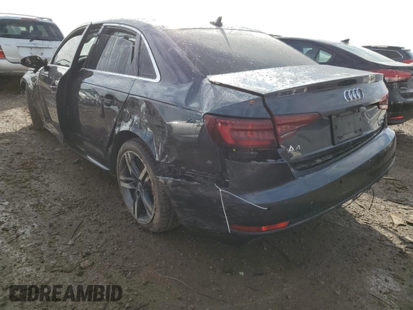 2018 Audi A4 Premium Plus with VIN WAUENAF42JA111066, listed as a Copart auction lot 64987542 with 0 mi miles. Bid and sale history available at carsss.com. Image 3.