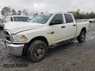 2012 Ram 2500 ST with VIN 3C6UD5CL7CG264381, listed as a Copart auction lot 51233705 with 190,870 mi miles and Salvage Title. Bid and sale history available at carsss.com. Image 1.