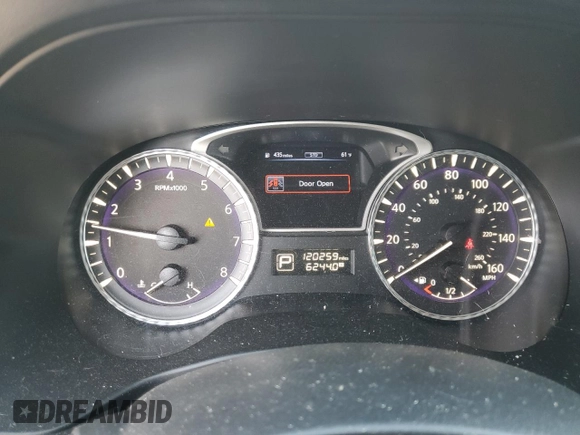 2014 Infiniti QX60 with VIN 5N1AL0MM4EC519031, listed as a Copart auction lot 61658945 with 120,259 mi miles and Salvage title. Bid and sale history available at DreamBid. Image 9.