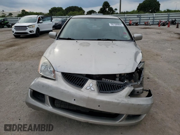 2005 Mitsubishi Lancer ES with VIN JA3AJ26E25U050459, listed as a Copart auction lot 76730984 with 210,330 mi miles and Salvage Title. Bid and sale history available at carsss.com. Image 5.