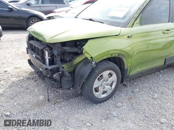 2020 Hyundai Venue SE with VIN KMHRB8A33LU039313, listed as a IAAI auction lot 41753319 with 92,872 mi miles and . Bid and sale history available at DreamBid. Image 6.