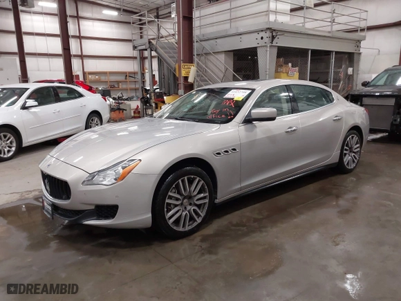 2015 Maserati Quattroporte S Q4 with VIN ZAM56RRA9F1131009, listed as a IAAI auction lot 41632708 with 83,020 mi miles. Bid and sale history available at carsss.com. Image 19.