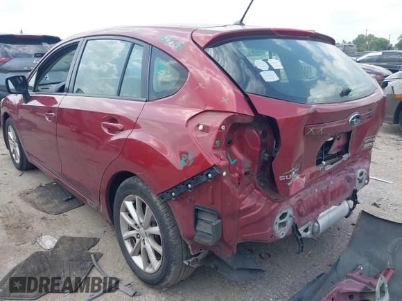 2013 Subaru Impreza Premium z VIN JF1GPAC62DH202383, wystawiony jako IAAI lot #42100880 z przebiegiem 98 309 mil mil oraz . Historia ofert i sprzedaży dostępna na DreamBid. Obrazek 3.