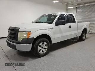 2013 Ford F-150 XL with VIN 1FTEX1CM6DFC58046, listed as a Copart auction lot 52132755 with 206,341 mi miles and Clean Title. Bid and sale history available at carsss.com. Image 1.