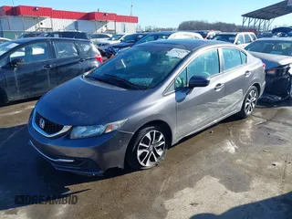 2014 Honda Civic Sedan EX with VIN 2HGFB2F84EH542574, listed as a IAAI auction lot 41427697 with 144,979 mi miles. Bid and sale history available at carsss.com. Image 19.