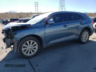 2012 Toyota Venza LE with VIN 4T3BA3BB8CU033009, listed as a Copart auction lot 46515415 with 178,587 mi miles and Salvage title. Bid and sale history available at DreamBid. Image 1.