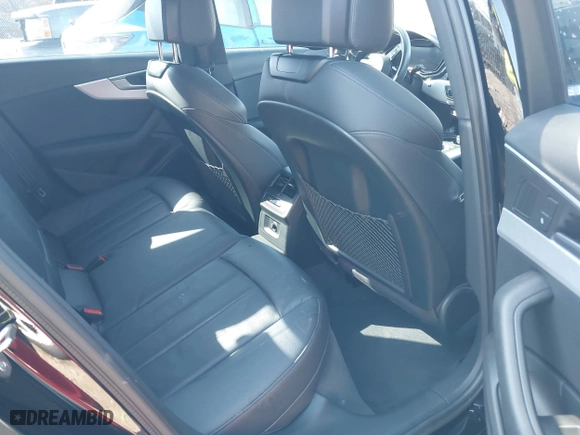 2018 Audi A4 Premium Plus with VIN WAUENAF44JA063134, listed as a IAAI auction lot 41764674 with 26,310 mi miles. Bid and sale history available at carsss.com. Image 8.
