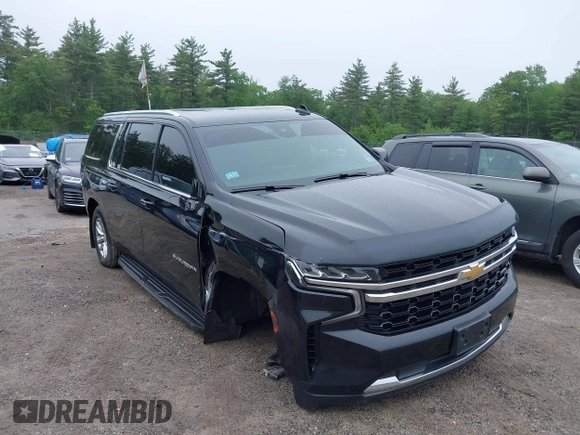 2023 Chevrolet Suburban LS with VIN 1GNSKBKD9PR154654, listed as a IAAI auction lot 42475123 with 131,529 mi miles and . Bid and sale history available at DreamBid. Image 1.