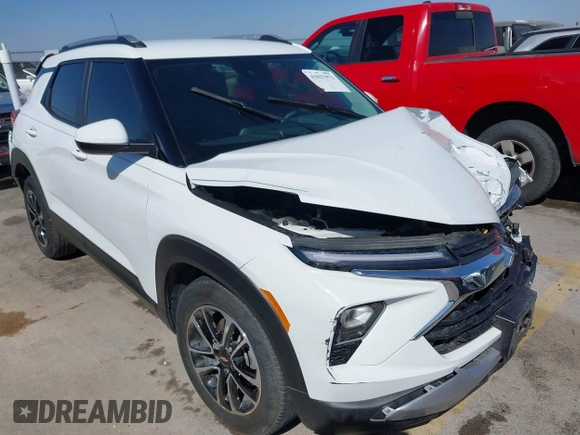 2024 Chevrolet TrailBlazer LT with VIN KL79MPSL8RB162579, listed as a IAAI auction lot 41837973 with 8,789 mi miles and . Bid and sale history available at DreamBid. Image 1.