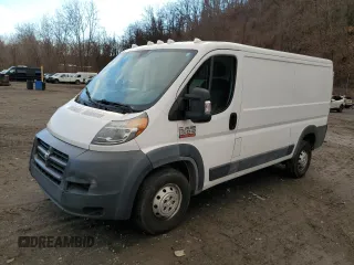 2018 Ram ProMaster Cargo with VIN 3C6TRVAG2JE146542, listed as a Copart auction lot 41484415 with 151,782 mi miles and Clean Title. Bid and sale history available at DreamBid. Image 1.