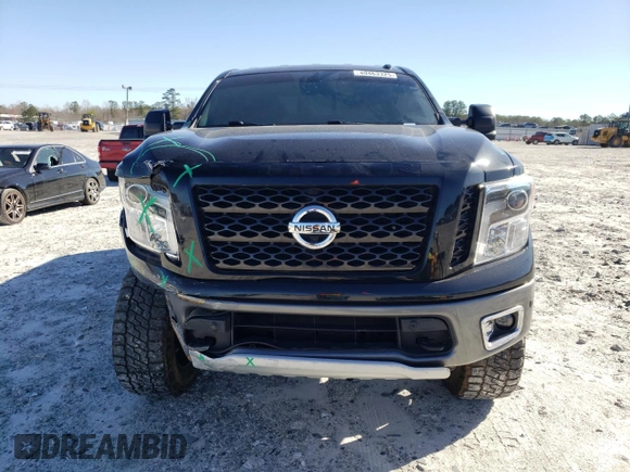 2017 Nissan Titan SV with VIN 1N6AA1E56HN541674, listed as a Copart auction lot 49463325 with 114,520 mi miles and Salvage Title. Bid and sale history available at DreamBid. Image 5.