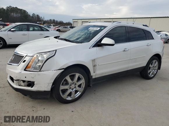 2011 Cadillac SRX Performance Collection with VIN 3GYFNBEY3BS626864, listed as a Copart auction lot 43356105 with 208,165 mi miles and Salvage Title. Bid and sale history available at carsss.com. Image 1.